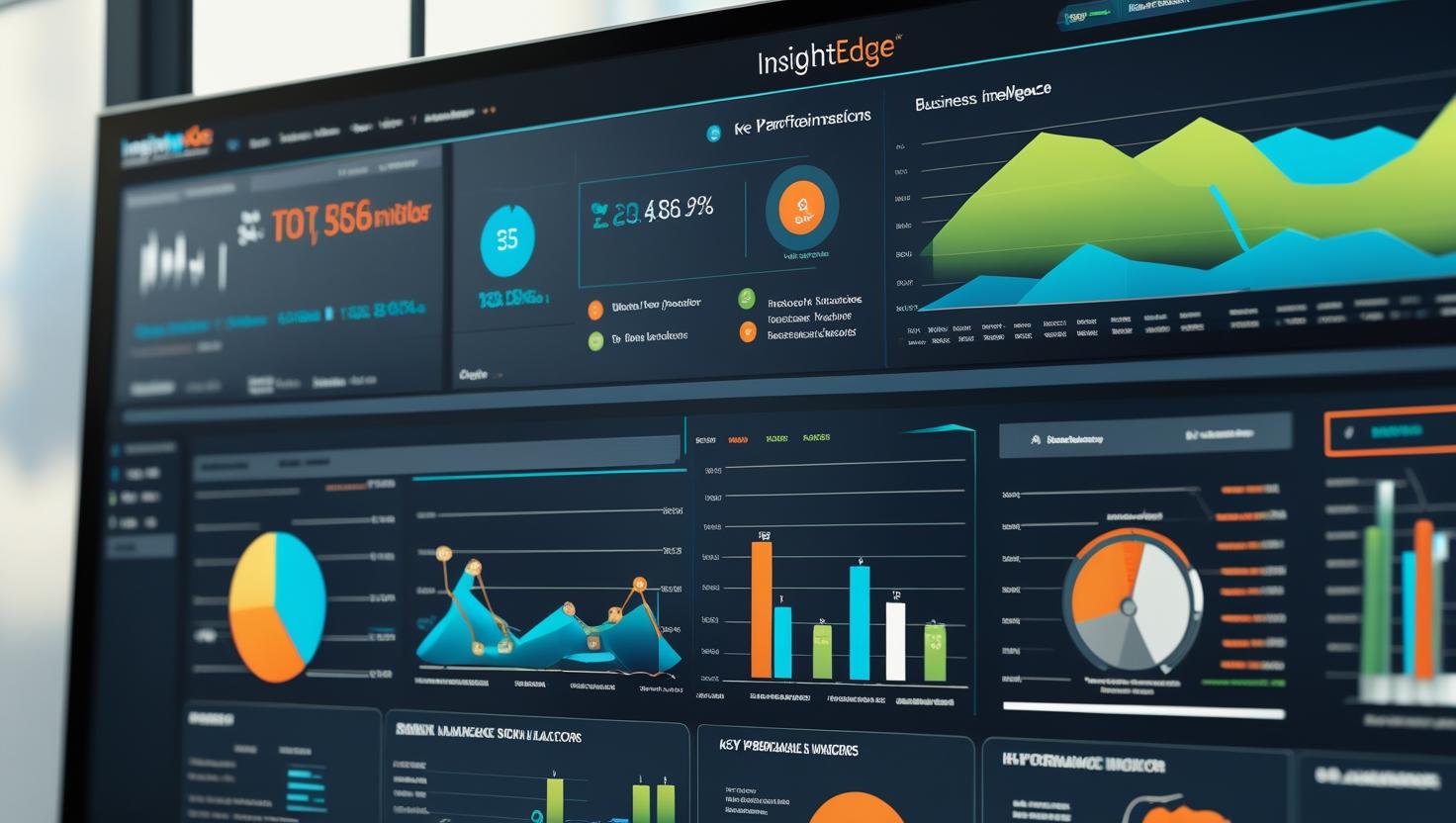 InsightEdge – Business intelligence and analytics dashboard