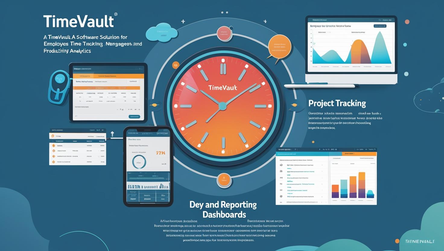 TimeVault – Employee time tracking and productivity analytics